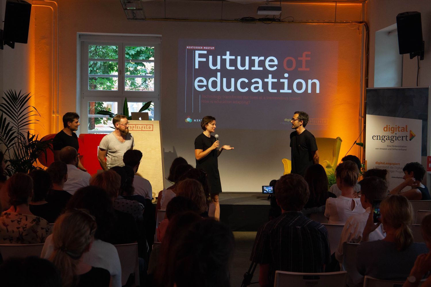 Image from N3XTCODER Future of education meetup 